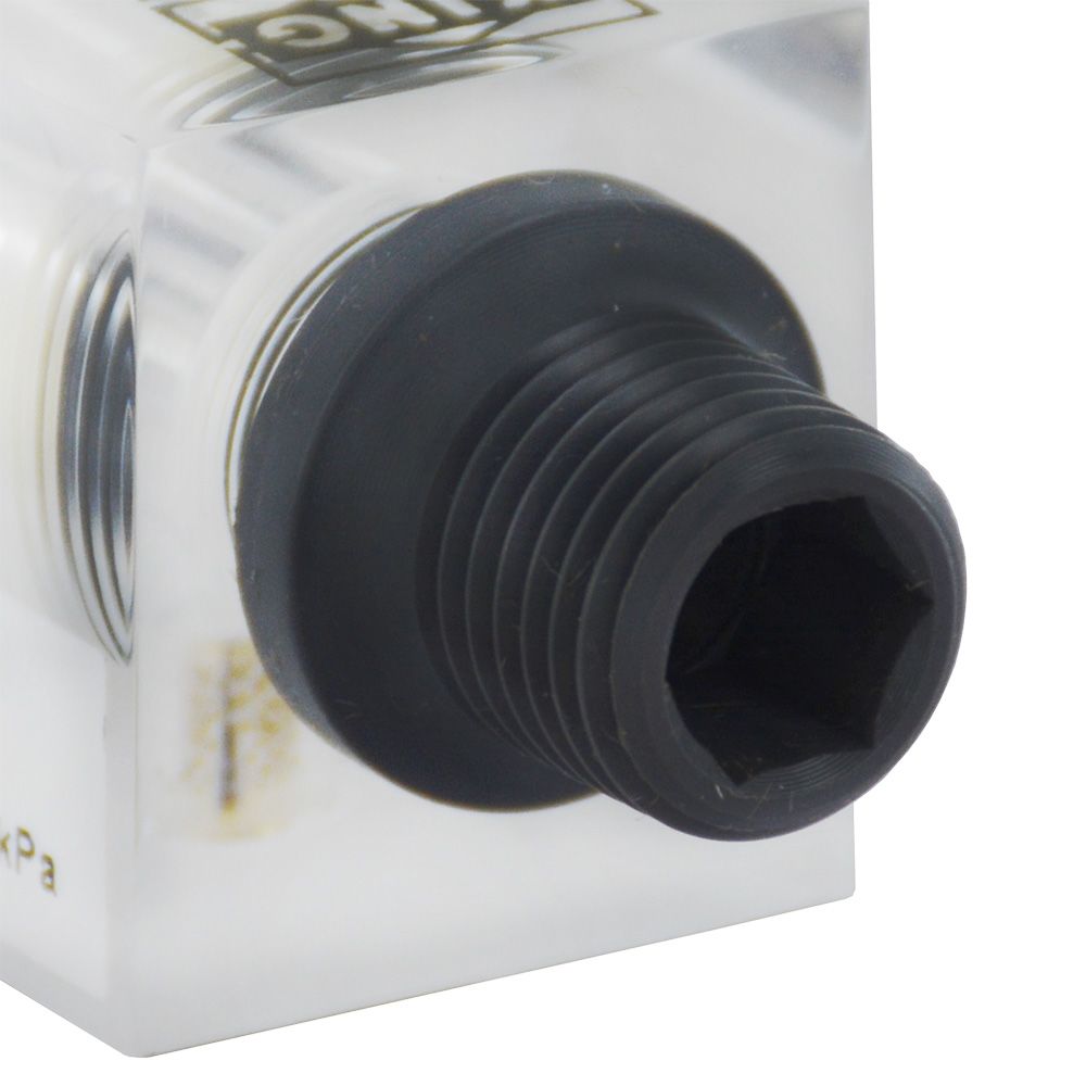 King 7510212A12 Acrylic Tube Flowmeter 75 GPH