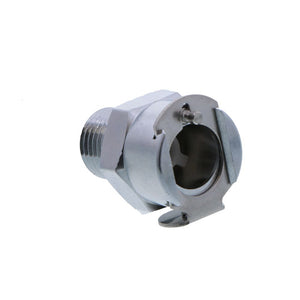 LCD10004 Valved Male Thread Coupling Body 1/4 NPT