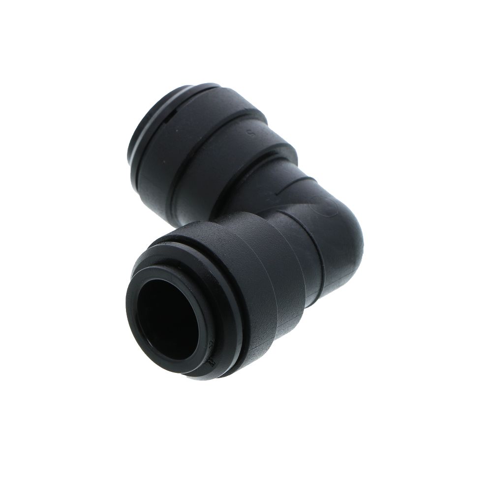John Guest Union Elbow BLACK ACETAL - 12mm