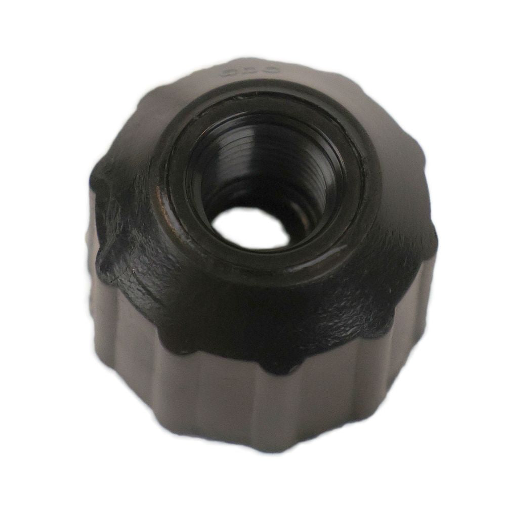 NeoFit - Acetal Black F/F Reducer 1/4" x 3/4" Thread BSPP