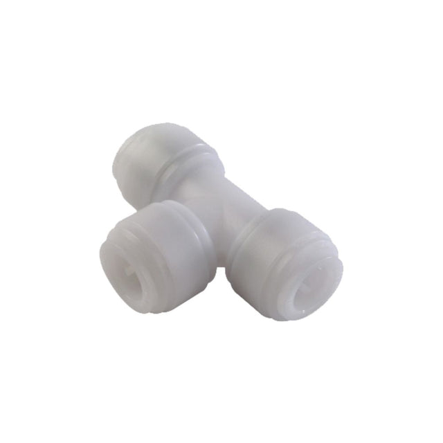 NeoFit - Acetal Natural White Reducing Union Tee- 3/8" run x 1/4" branch