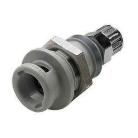 NS2D1204 Valved Panel Mount PTF Coupling Body 1/4 PTF