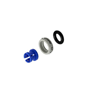 John Guest Plastic Half Cartridge - 1/4 Blue Nitrile O-ring
