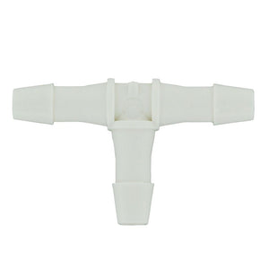 FitQuik Nylon Union Tee Barb Fitting - 3/16 ID x 3/16 ID x 3/16 ID
