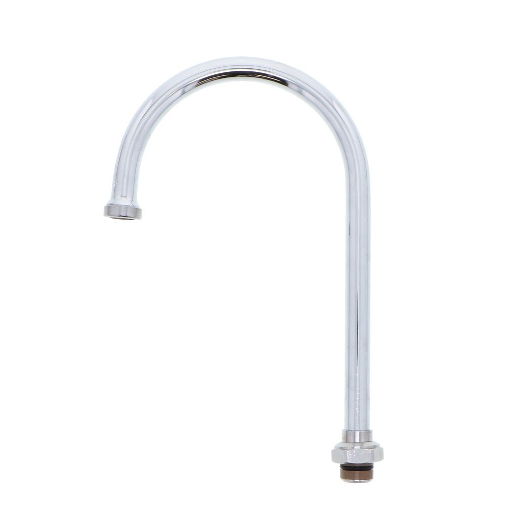 T&S Brass 133X Swivel Gooseneck Faucet, 5-11/16 Spread, 10-3/8 H, 6-3/8 Clearance
