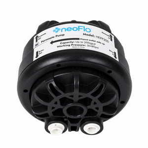 neoFlo HEPP200 Permeate Pump NSF® Certified for up to 200 GPD