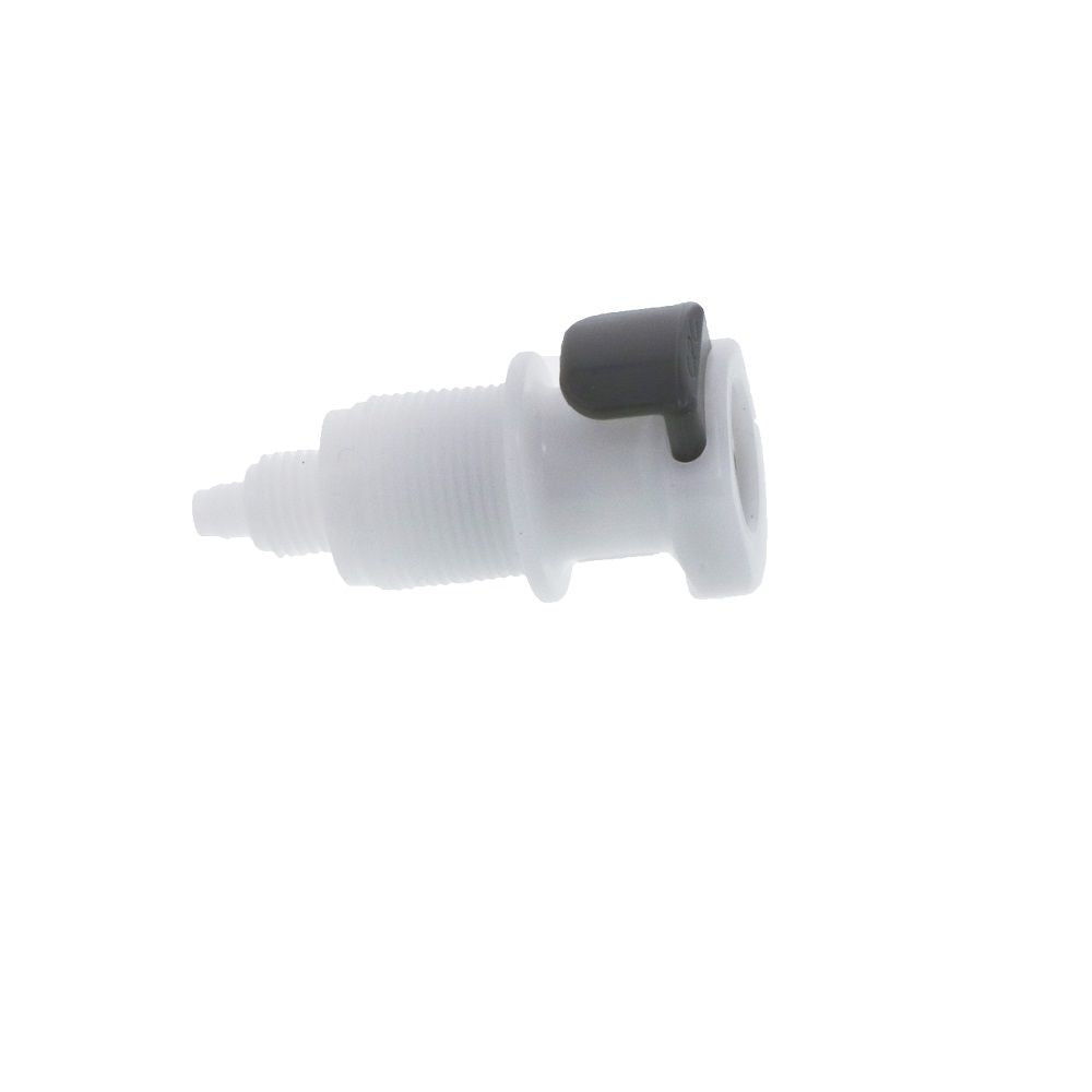 APCD12004 Valved Panel Mount PTF Coupling Body 1/4 PTF