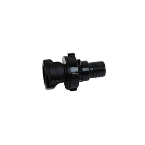 HFCD161257 Valved Panel Mount Hose Barb Coupling Body  3/4 ID Barb