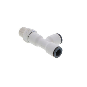 Parker LIQUIfit Swivel Male Run Tee - 1/4 x 1/8 NPTF