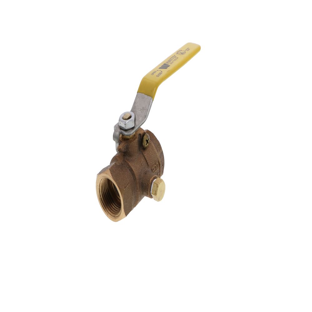 Watts Marine Bronze Full Flow Marine Ball Valve with Drain Plug