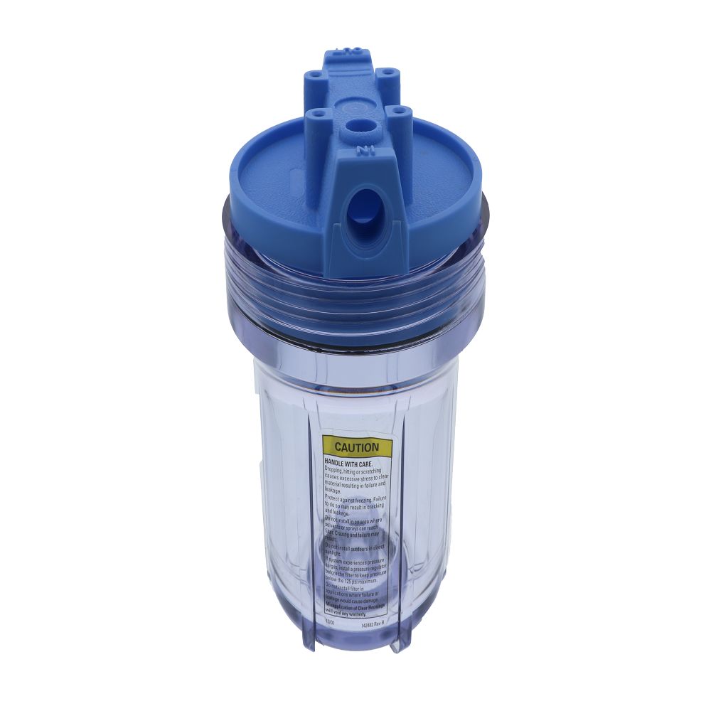 Pentek 5" Slim Line Water Filter Housing Blue/Clear No PR