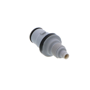 NS2D160212 Valved Panel Mount Hose Barb Coupling Body 1/8 ID Barb