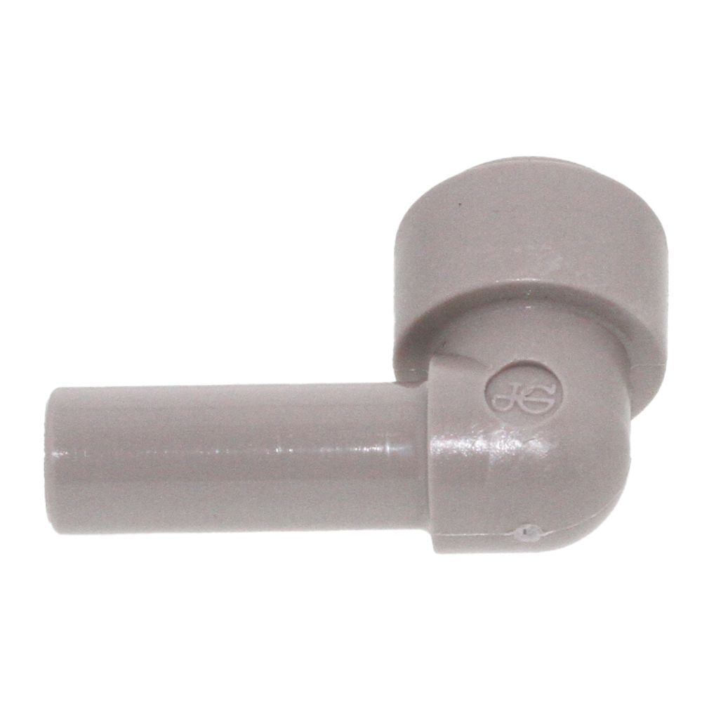 John Guest Stem Elbow Connector - 3/8 Stem x 1/4