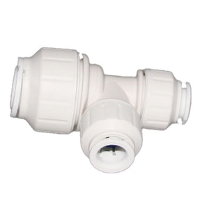 John Guest Reducing Tee - 15mm x 10mm x 10mm