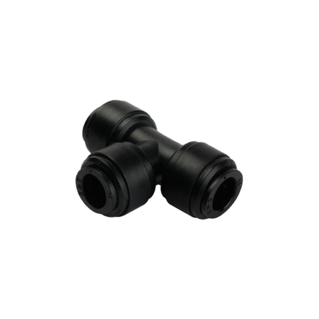 NeoFit - Acetal Black Union Tee 4mm [5/32"] tube