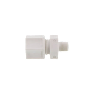 JACO 10-6-2-P-PG Polypropylene Male Connector 3/8 OD Tube x 1/8 MPT