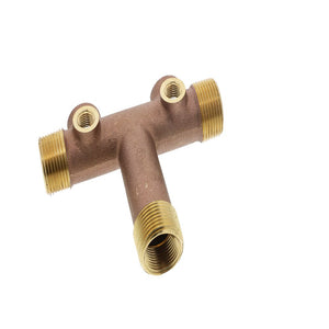Brass Tank Cross Lead-Free 1" x 4.5"