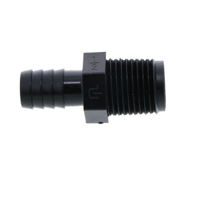 Male Barb Connector PE - 1/2 ID Barb x 1/2 MNPT