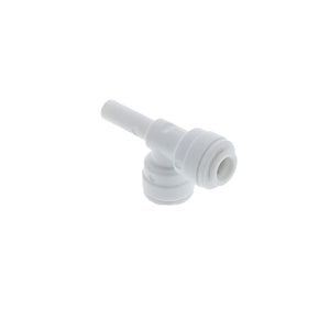 John Guest Stackable Stem Tee - 1/4 OD Stem x 1/4 x 1/4