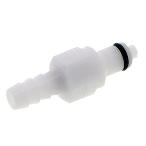 PMCD2203 Valved In-Line Hose Barb Coupling Insert 3/16 ID Barb