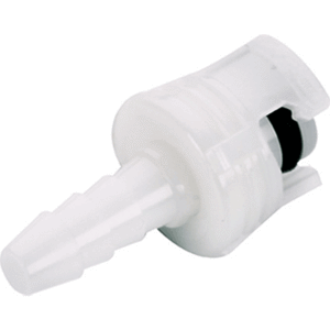 SMMM4 Non-Valved Inline Coupling Insert 4mm Hose Barb