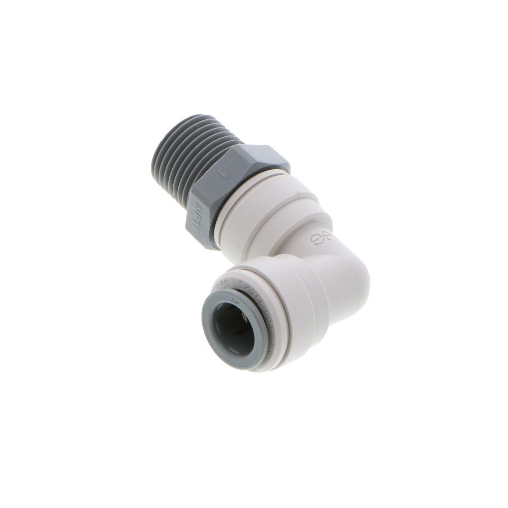 John Guest Swivel Elbow NPTF - 3/8 x 3/8  NPTF