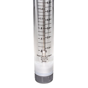 Neo-Pure Inline Flowmeter 2-20GPM 1" FNPT