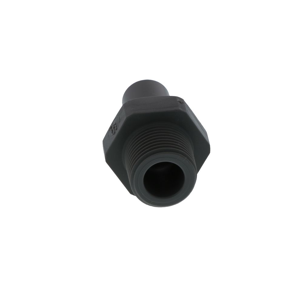 John Guest Stem Adapter BSPT - 1/2 x 3/8  BSPT