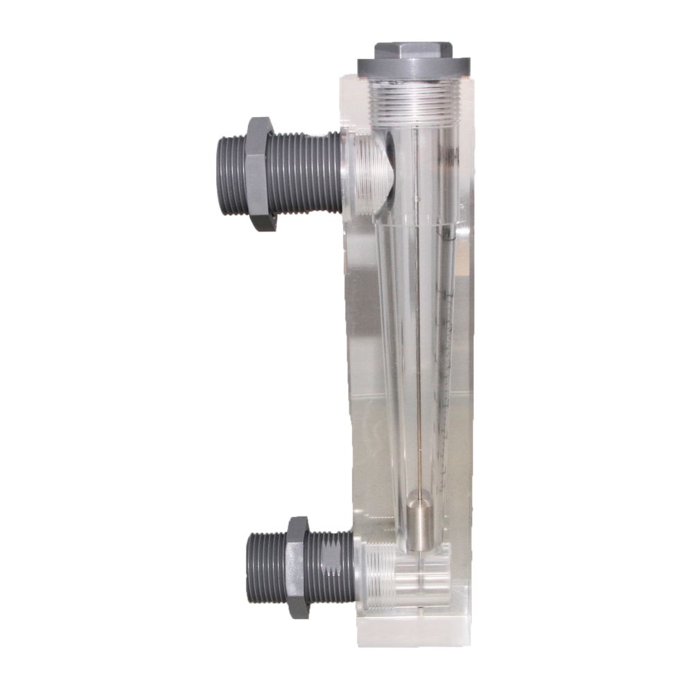 Neo-Pure Panel Mount Flowmeter 0.2-2GPM 3/8" MNPT