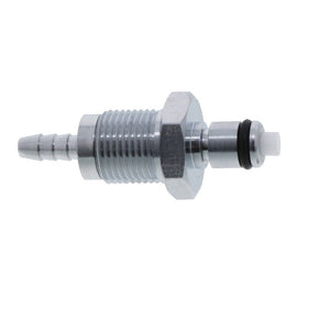 MCD4202EPR Valved Panel Mount Hose Barb Coupling Insert 1/8 ID Barb