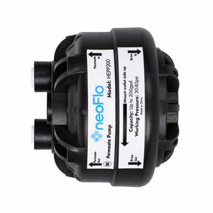 neoFlo HEPP200 Permeate Pump NSF® Certified for up to 200 GPD