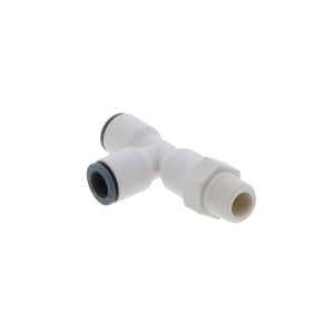 Parker LIQUIfit Swivel Male Run Tee - 1/4 x 1/8 NPTF