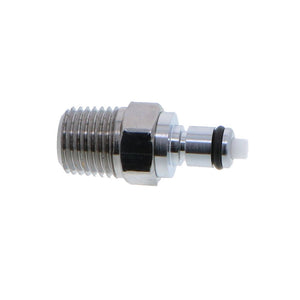 MCD2404 Valved Male Thread Coupling Insert 1/4 NPT