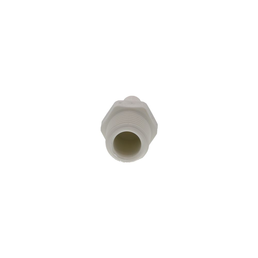 John Guest Stem Adapter Polypro  - 1/4 x 1/4 NPTF