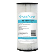 Neo-Pure PS-45097-20 9-3/4" BB High Efficiency Pleated Filter 20 micron