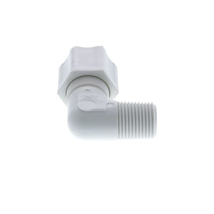 JACO 40-8-6-P-PG Polypropylene Male Elbow 1/2 OD Tube x 3/8 MPT