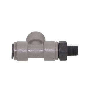 John Guest Swivel Male Run Tee NPTF - 5/16 x 1/8  NPTF