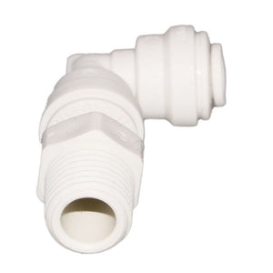 John Guest Swivel Elbow Polypro - 1/4 x 1/8 NPTF