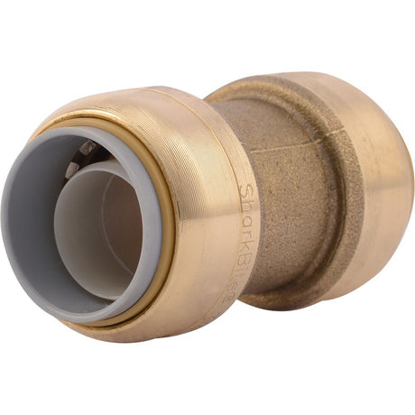 SharkBite® U4016LF Lead-Free Brass Push-to-Connect Polybutylene Transition Coupling - 3/4" PB x 3/4"