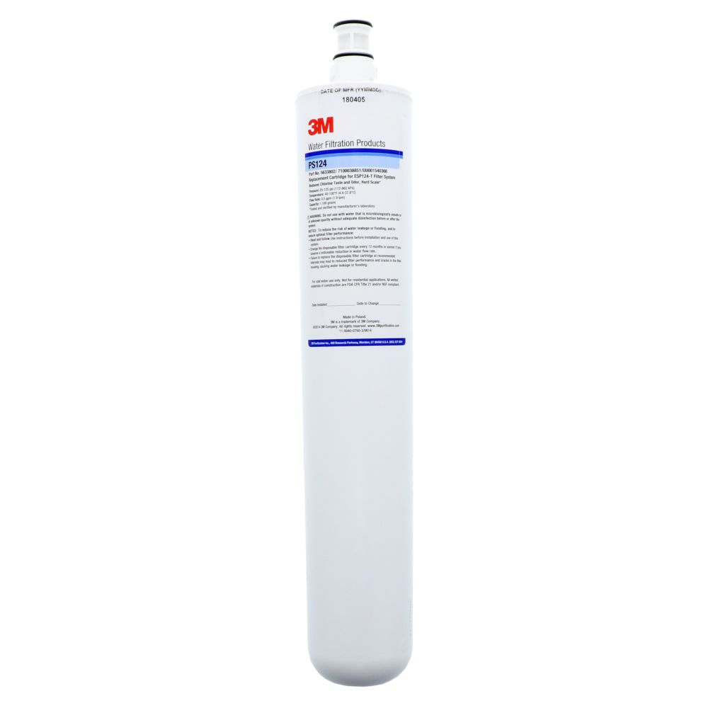3M PS124 Espresso Filtration Replacement Cartridge 5633802