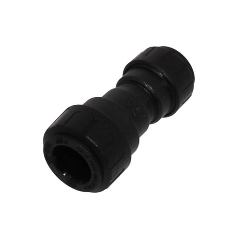 John Guest ProLock Black Coupler - 3/8 CTS