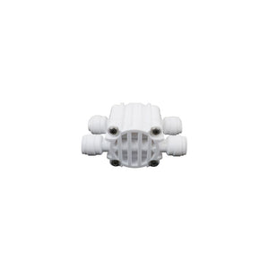 Automatic Shut Off Valve 4 Way 1/4 QC White