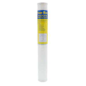 20" x 2-3/4" Flow-Max Pleated Poly - 5 mic