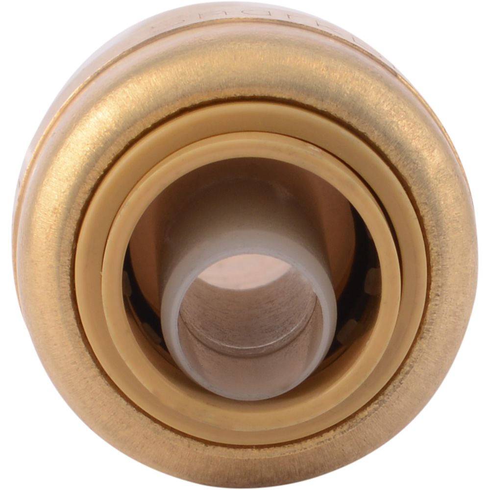 SharkBite® U719LF Lead-Free Brass Push-to-Connect Reducing Stem - 3/8" x 1/2" CTS