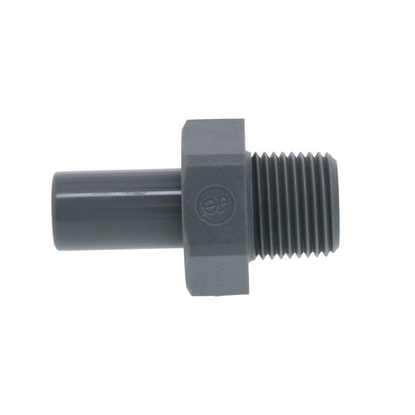 John Guest Stem Adapter BSPT - 1/2 x 1/2  BSPT