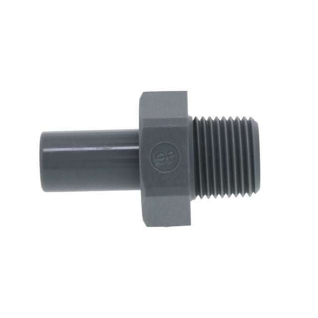 John Guest Stem Adapter BSPT - 1/2 x 1/2  BSPT