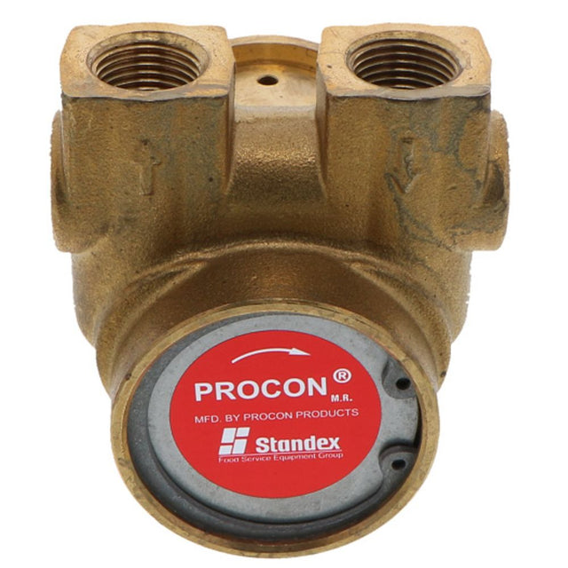 Procon Pump Brass w/ .188" Double Flat Drive 80 GPH 3/8" NPT