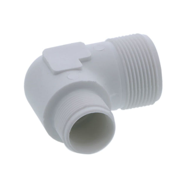 JACO 50-14-10-P Polypropylene Reducing Union Elbow 7/8 OD Tube x 5/8 OD Tube