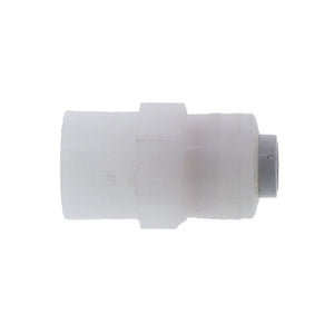 Kynar PVDF Faucet Adapter - 1/4 x 7/16-24 UNS
