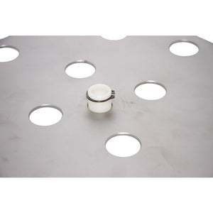 Top plate for 12-round housing for 222-end cap filter cartridges